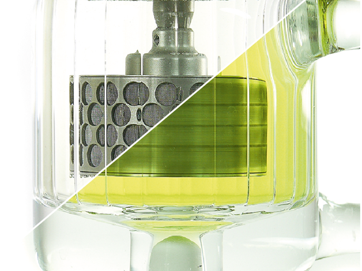 Biocatalysis by immobilized enzymes in a rotating bed reactor