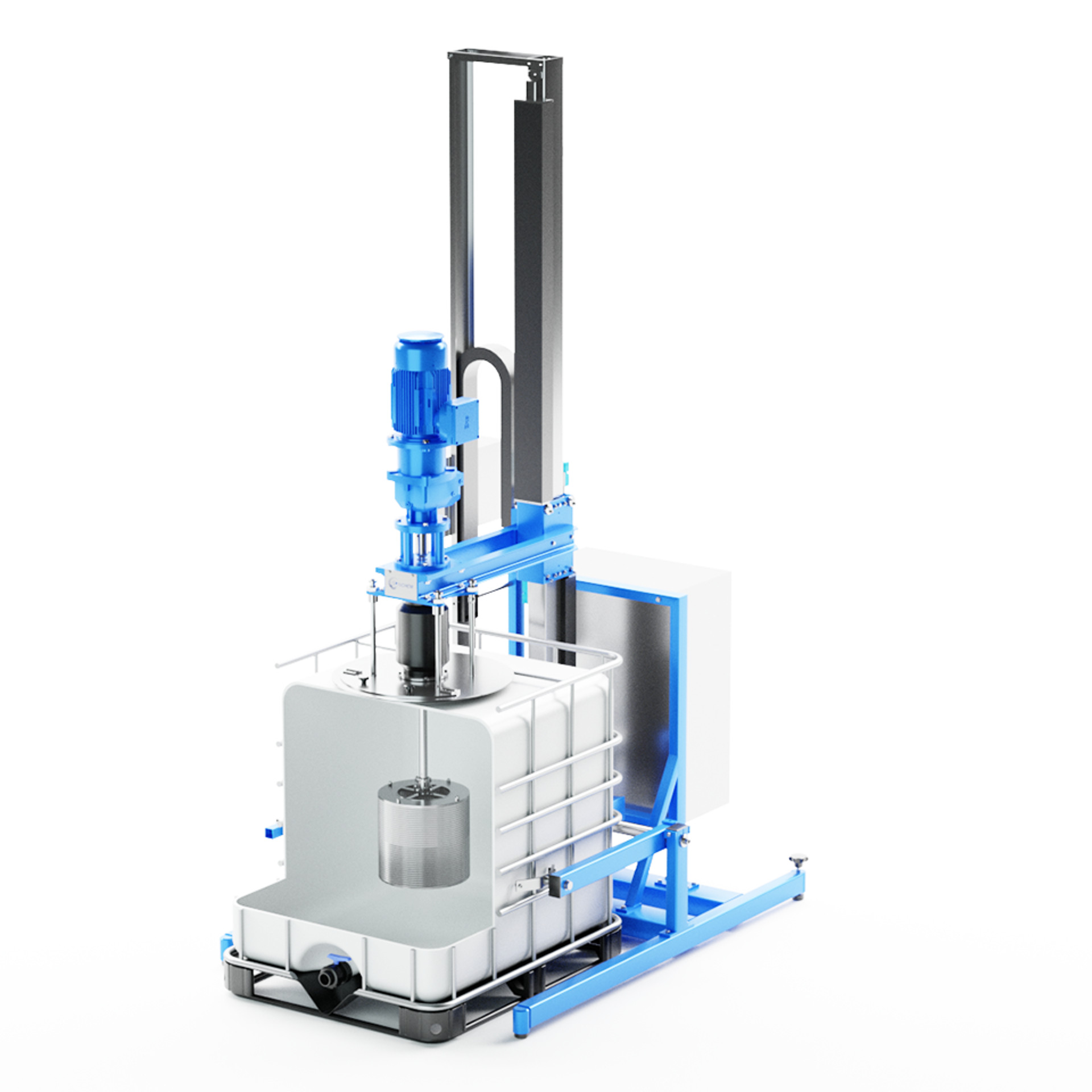 SpinChem® ATEX-certified rotating bed reactor (RBR), designed for safe chemical processes in explosive environments, ensuring efficient biocatalysis and adsorption applications.