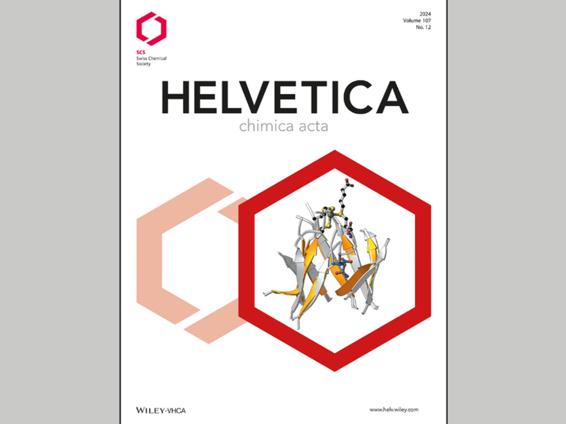 Application L2415 Publication in scientific journal Helvetica Chimica Acta