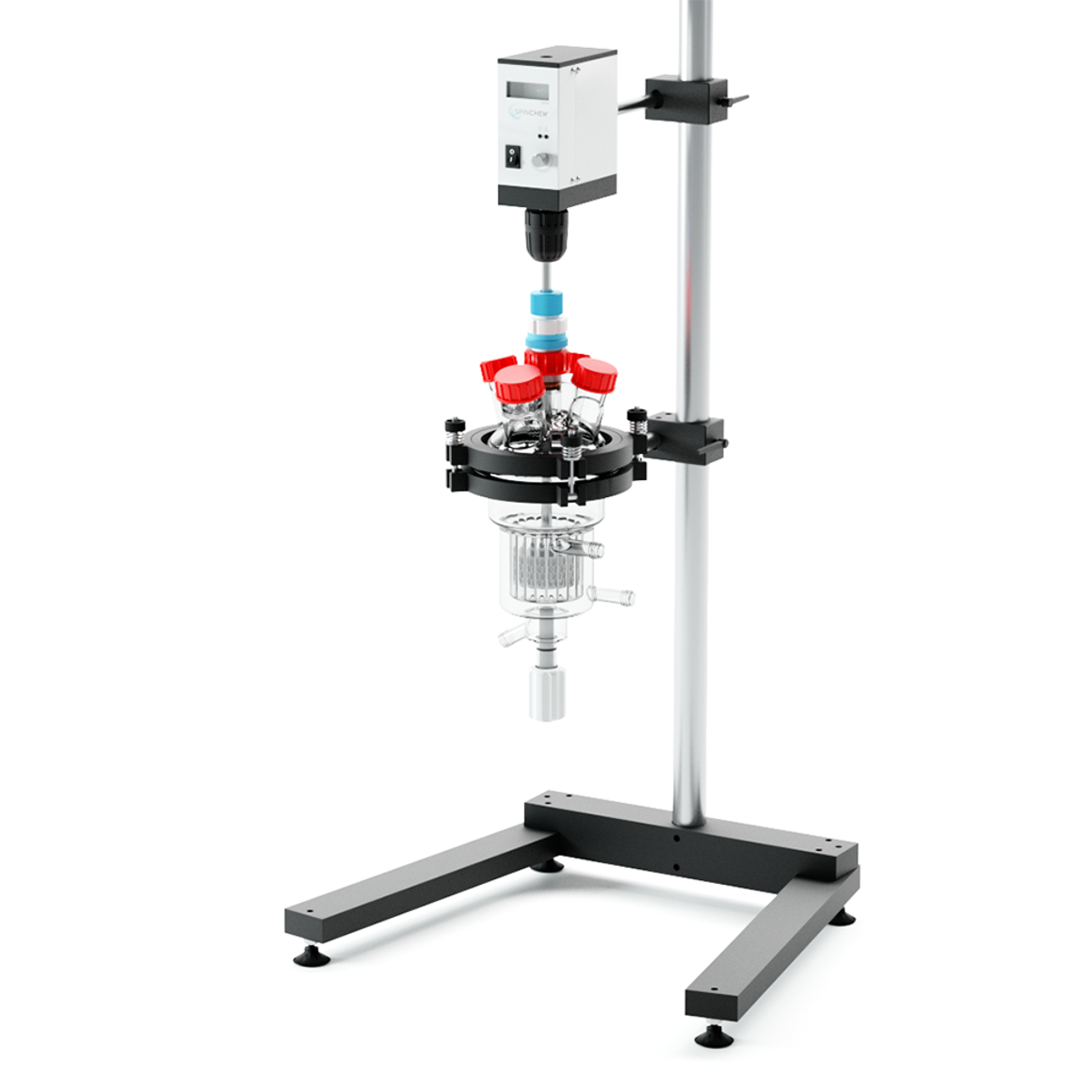 SpinChem® RBR S2 Starter Kit, a complete setup for optimizing biocatalysis, adsorption, and other chemical processes in laboratory-scale applications.