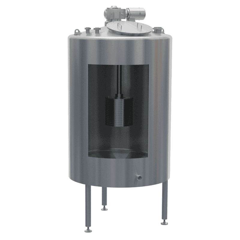 ProRBR direct installation reactor system with transparent viewing window