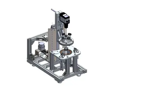 cyber-physical workcell example in the pharmaceutical industry.