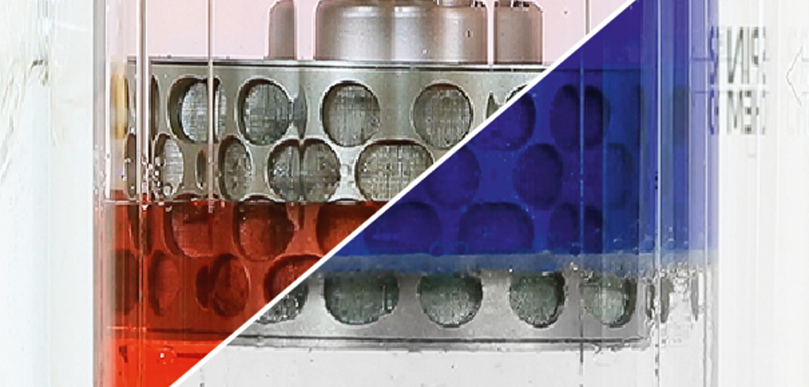 Improving reactions in emulsions using a rotating bed reactor - SpinChem