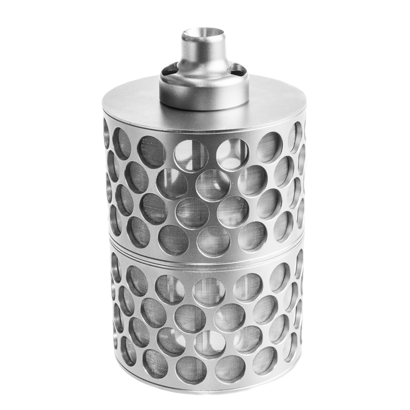 Rotating bed reactor with extension